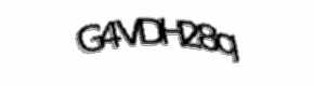 Security check image, please type the characters shown